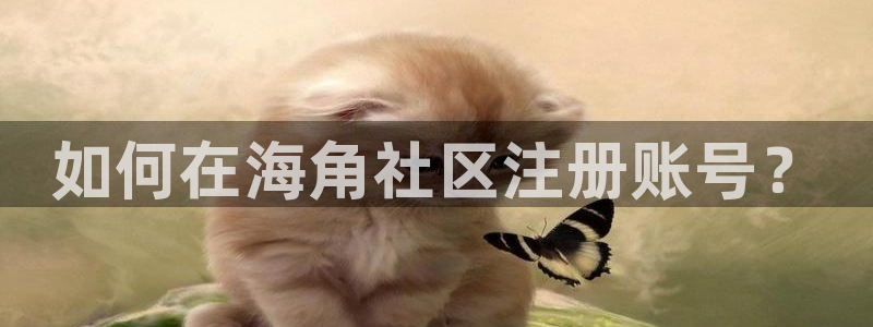 海角社区鄂州父女琳琳：如何在海角社区注册账号？